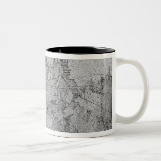 Der Münster in Aachen, 1520 Zweifarbige Tasse (Rechts)