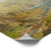 Der Murgsee in der Schweiz, Glaris Poster (Ecke)