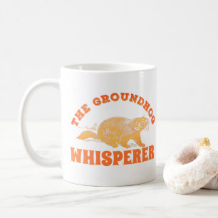 Der Murmeltier-Flüsterer - Murmeltiertag Kaffeetasse