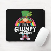 Der mürrische Leprechaun St. Patricks Day Kostüm  Mousepad (Mit Mouse)