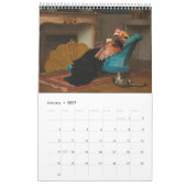 Der Museum der Schönen Kunst Hühner 2025 Kalender (Jan 2027)