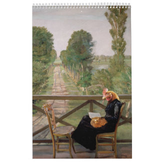 Der Museum der Schönen Kunst Hühner 2025 Kalender