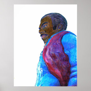 Der MUSEUM Künstler-Reihe jGibney Tänzer-Mann Poster