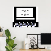 Der MUSEUM Künstler-Reihen-Bild-Computer Bkltr Poster (Heimbüro)