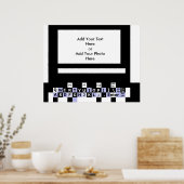 Der MUSEUM Künstler-Reihen-Bild-Computer Bkltr Poster (Küche)