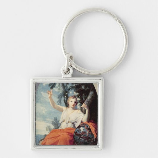 Der MuseUrania, 1646-47 Schlüsselanhänger (Vorne)