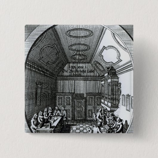 Der Musik-Raum Button (Vorderseite)