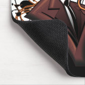 Der musikalische Jazz-Ton Mousepad (Ecke)