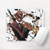 Der musikalische Jazz-Ton Mousepad (Mit Mouse)