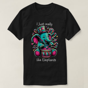 Der musikalische Pachyderm, den ich wirklich mag, T-Shirt