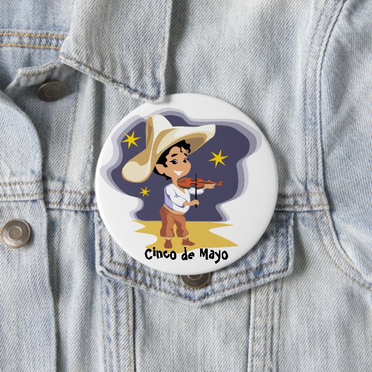 Der Musiker - Button (Beispiel)