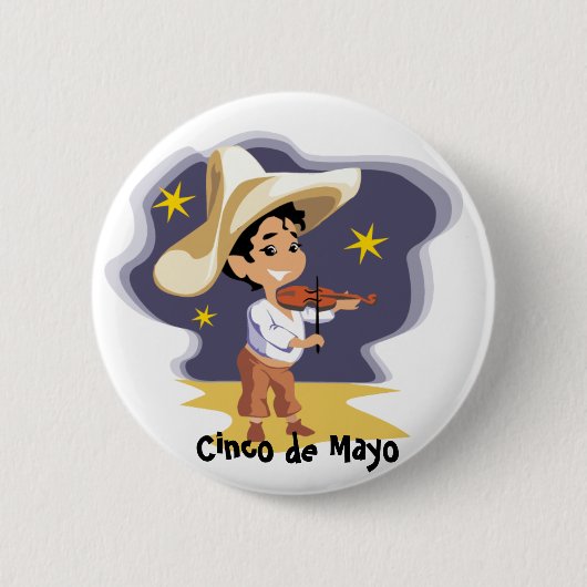 Der Musiker - Button (Vorderseite)