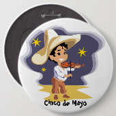 Der Musiker - Button (Vorne & Hinten)