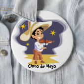 Der Musiker - Button (Beispiel)