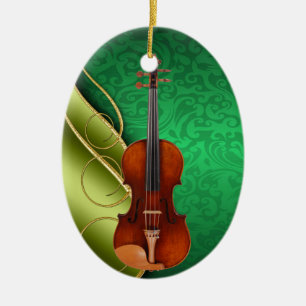 Der Musiker Keramik Ornament