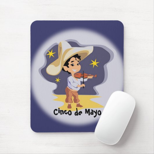 Der Musiker - Mousepad (Mit Mouse)