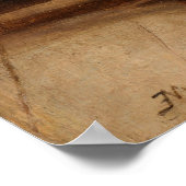 Der Musiker Poster (Ecke)