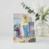 Der Musiker Postkarte (Stehend Vorderseite)