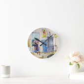 Der Musiker Runde Wanduhr (Zuhause)