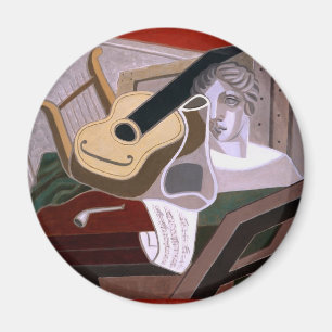 Der Musikertisch von Juan Gris Magnet