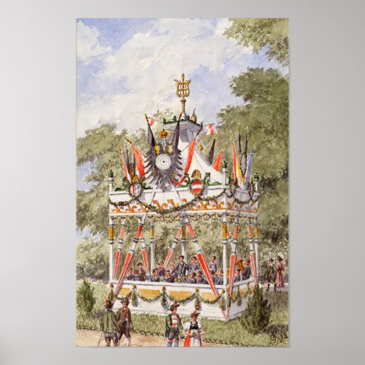 Der Musikpavillon des Wiener Shooting Festival Poster (Vorne)