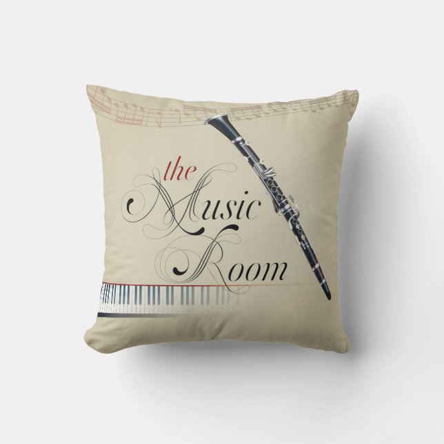der Musikraum 4 Kissen (Vorderseite)