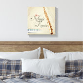 Der Musiksaal Leinwanddruck (Insitu (Schlafzimmer))