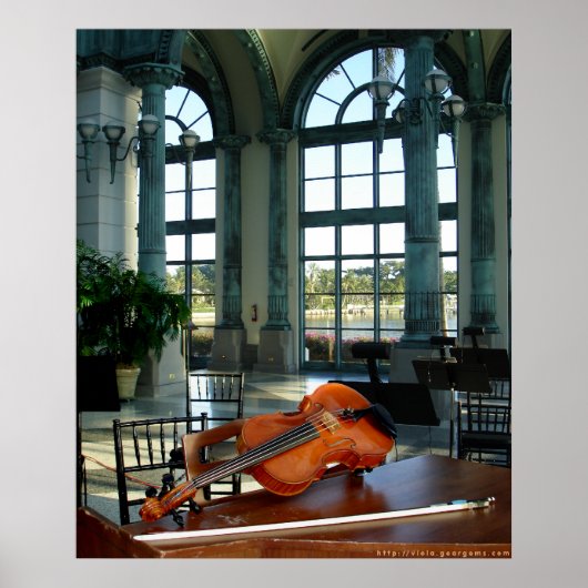 Der Musiksaal Poster (Vorne)