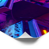 Der Musiksaal Poster (Ecke)