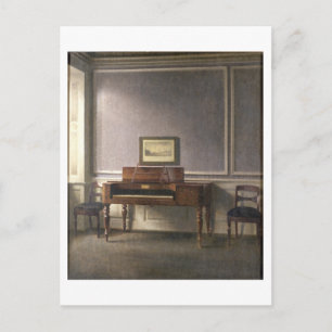 Der Musiksaal Postkarte