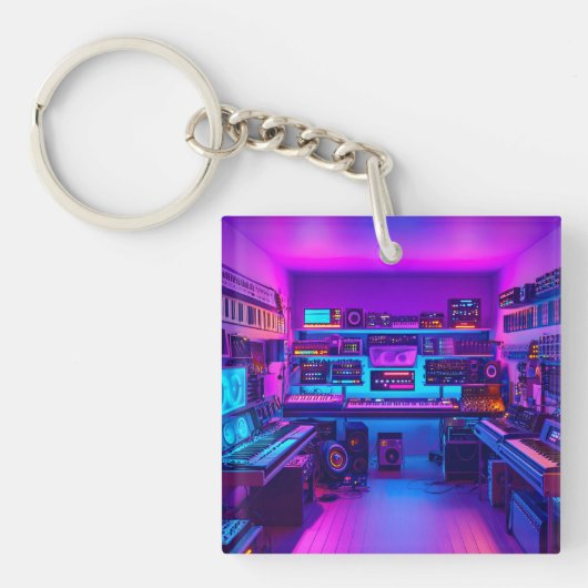 Der Musiksaal Schlüsselanhänger (Vorderseite)