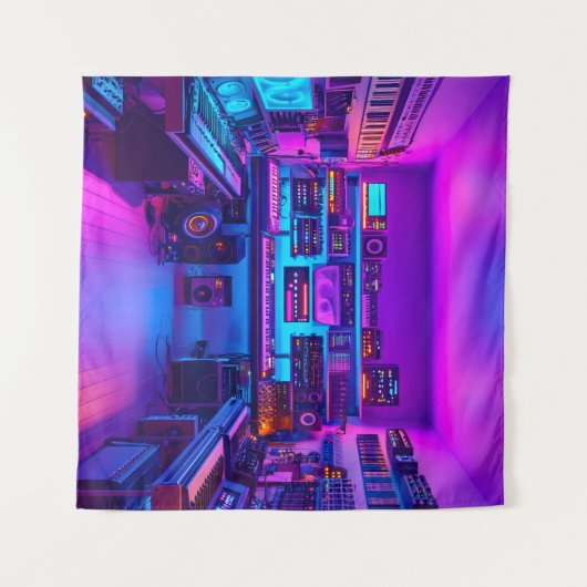 Der Musiksaal Wandteppich (Vorderseite (Horizontal))