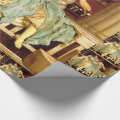 Der Musikunterricht durch Frederic Leighton Geschenkpapier (Ecke)