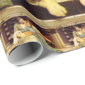 Der Musikunterricht durch Frederic Leighton Geschenkpapier (Rolleneckpunkt)