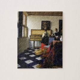 Der Musikunterricht durch Johannes Vermeer Puzzle