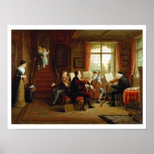 Der Musikunterricht Poster