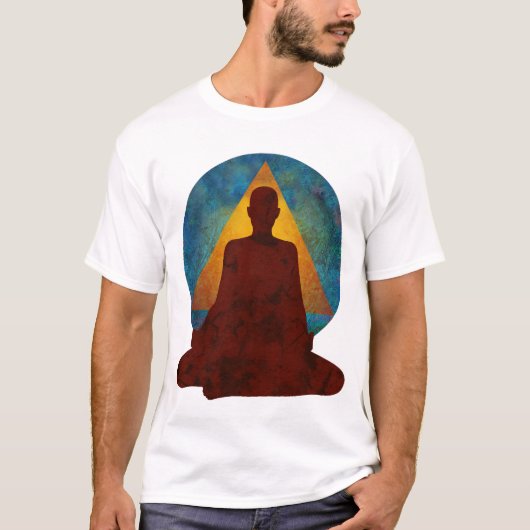 der Muskel T der buddhistischen Männer 12-Step T-Shirt (Vorderseite)