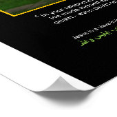 Der muslimische Mahdi Poster (Ecke)
