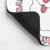Der Mustache fährt Mousepad des Weihnachtsmanns (Ecke)
