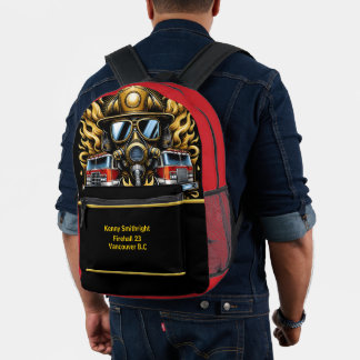 Der Mut der Helden des Alltags Bedruckter Rucksack