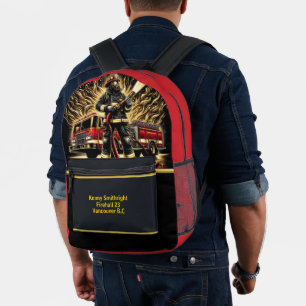 Der Mut der Helden des Alltags Bedruckter Rucksack
