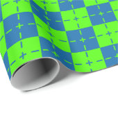 Der mutige und fröhliche Tag des Vaters Geschenkpapier (Rolleneckpunkt)