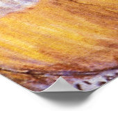 Der mütterliche Kuss von Mary Stevenson Cassatt Poster (Ecke)