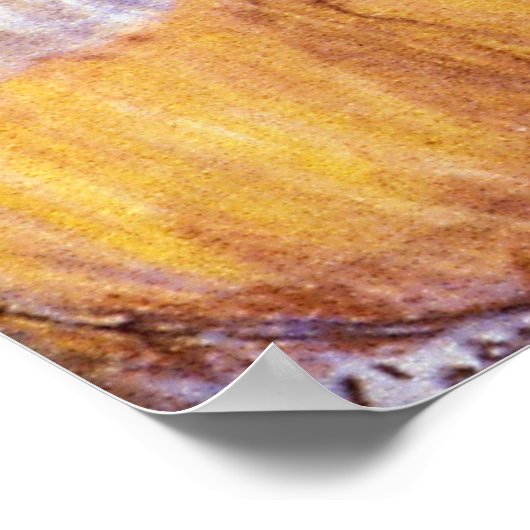 Der mütterliche Kuss von Mary Stevenson Cassatt Poster (Ecke)