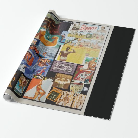 Der Mystik der Maskuline Geschenkpapier (Ungerollt)