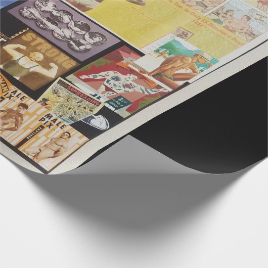 Der Mystik der Maskuline Geschenkpapier (Ecke)