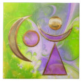 Der Mystiker Fliese (Vorderseite)