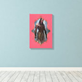 Der Mystiker Indiens 13 - überzogene Leinwände Leinwanddruck (Insitu (Holzboden))