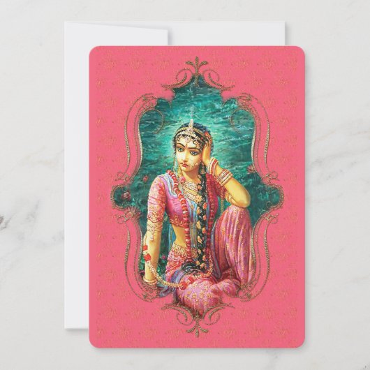 Der Mystiker Indiens 22 - Grußkarte Ankündigung (Vorderseite)