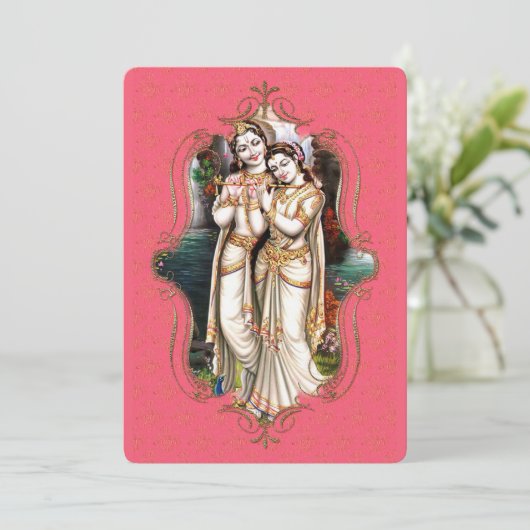 Der Mystiker Indiens 26 - Grußkarte Ankündigung (Stehend Vorderseite)